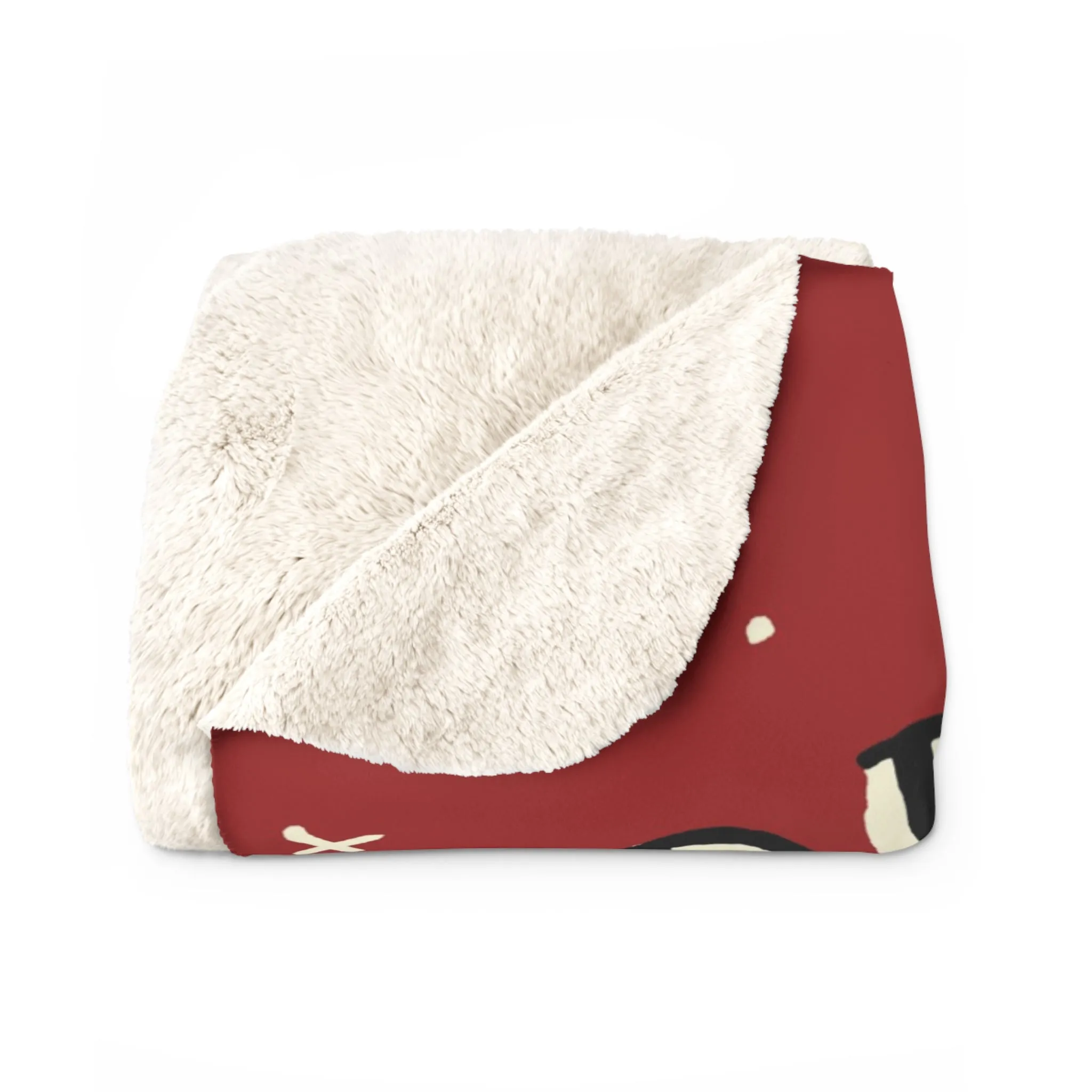Spruced Up Sherpa Fleece Blanket