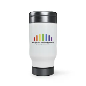 Stainless Steel Travel Mug with Handle, 14oz