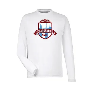 Team 365 Zone Performance Long Sleeve Shirts Clarksville Spirit Wear