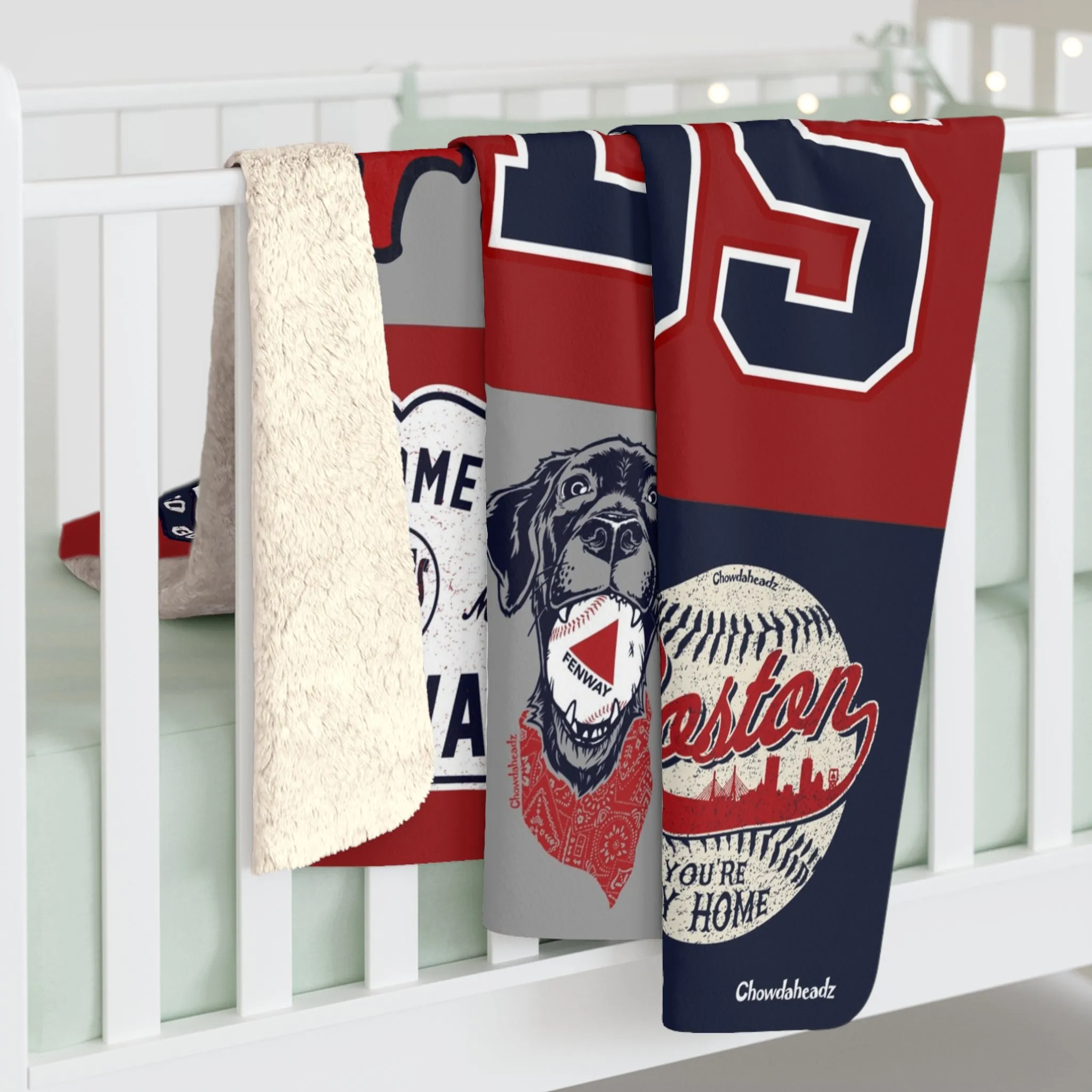 The Best of Boston Baseball Sherpa Fleece Blanket