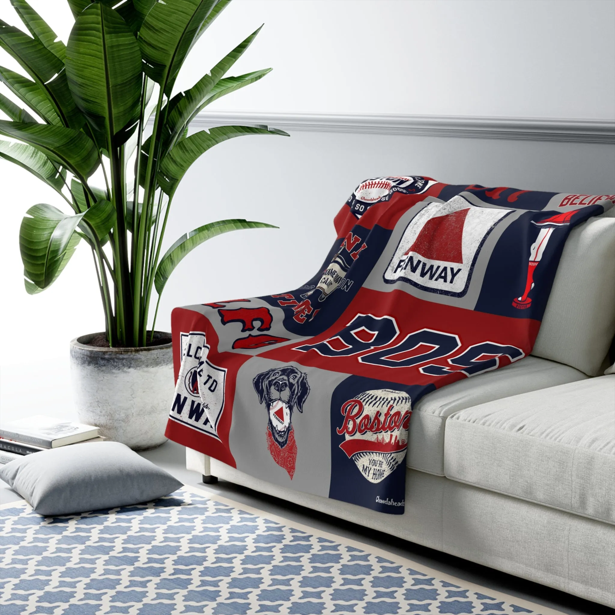 The Best of Boston Baseball Sherpa Fleece Blanket