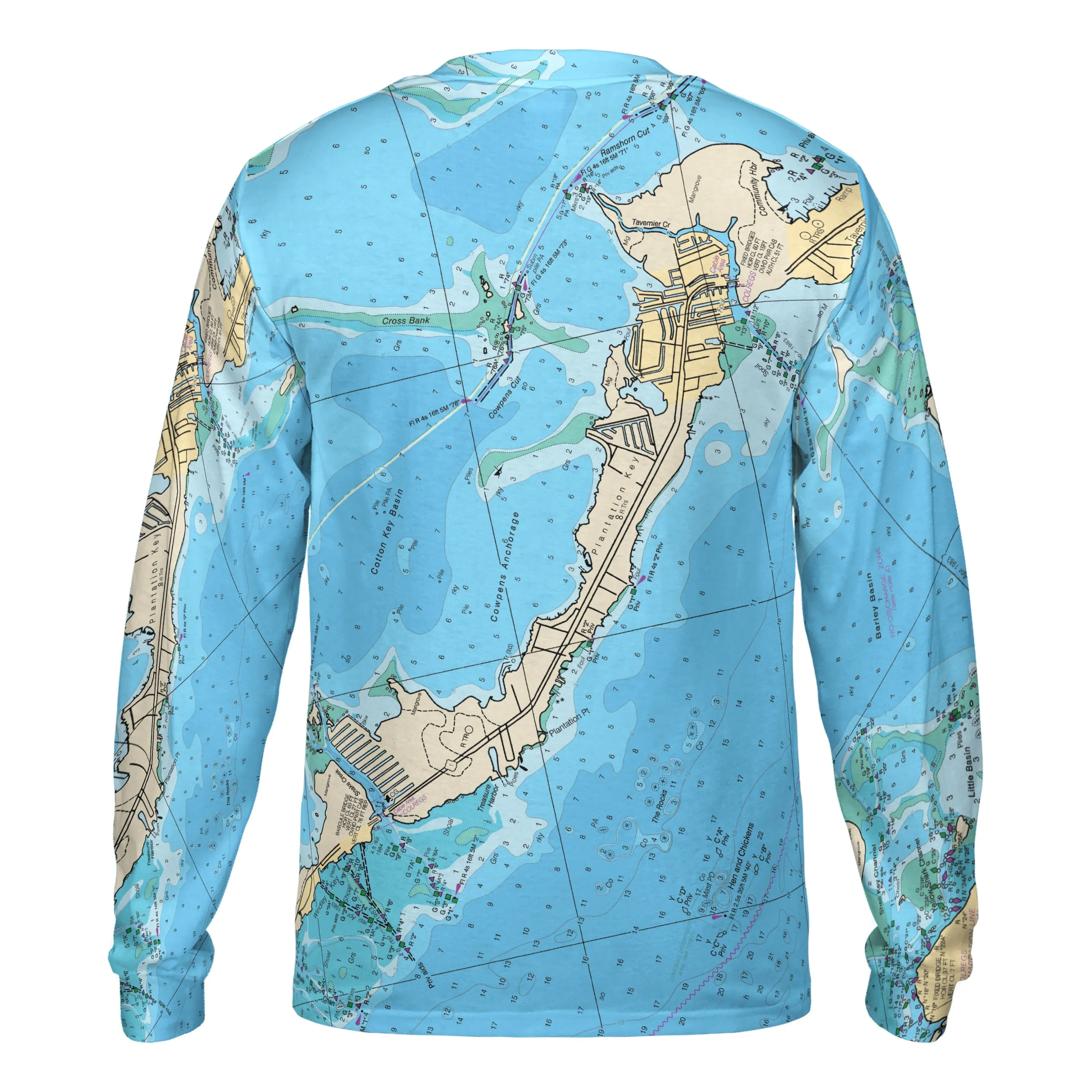 The Islamorada and Plantation Key Tropics Long Sleeve Tee