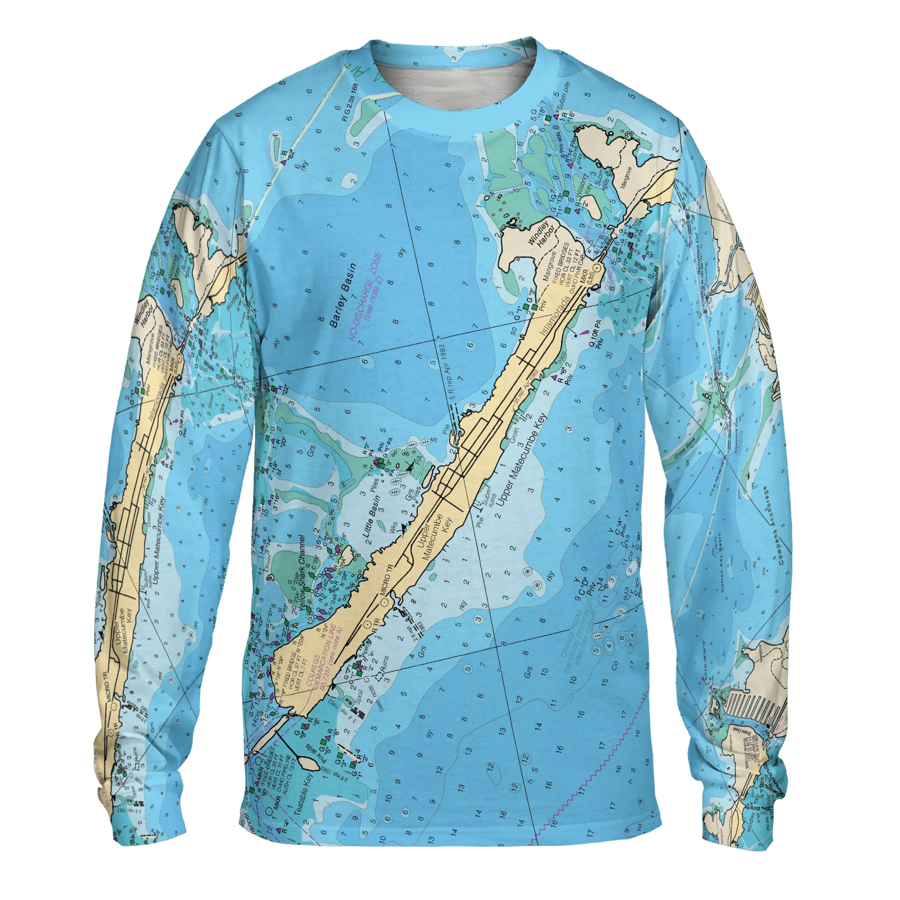 The Islamorada and Plantation Key Tropics Long Sleeve Tee