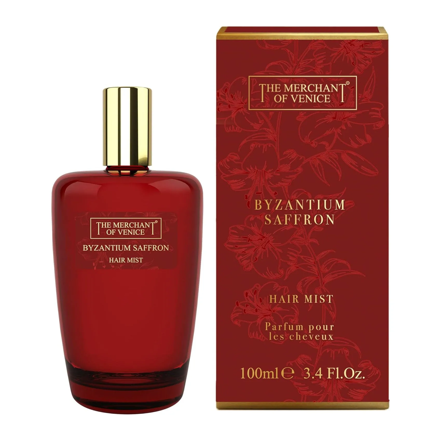 The Merchant Of Venice Byzantium Saffron Hair Mist For 100ml