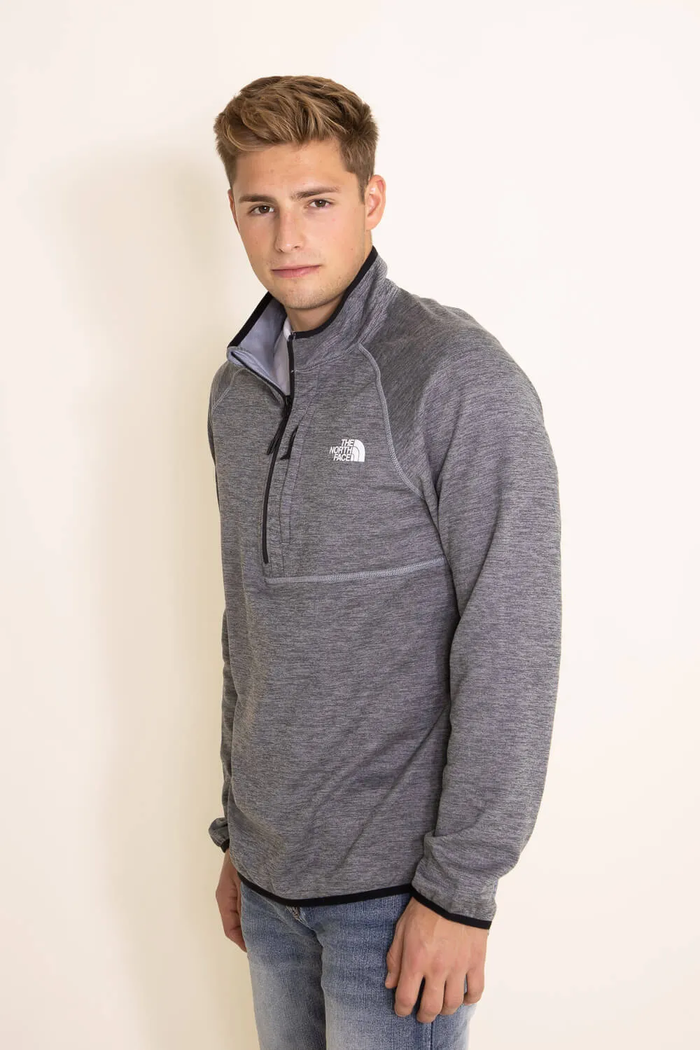 The North Face Canyonlands 1/2 Zip for Men in Grey | NF0A5G9W-4HJ-GRY