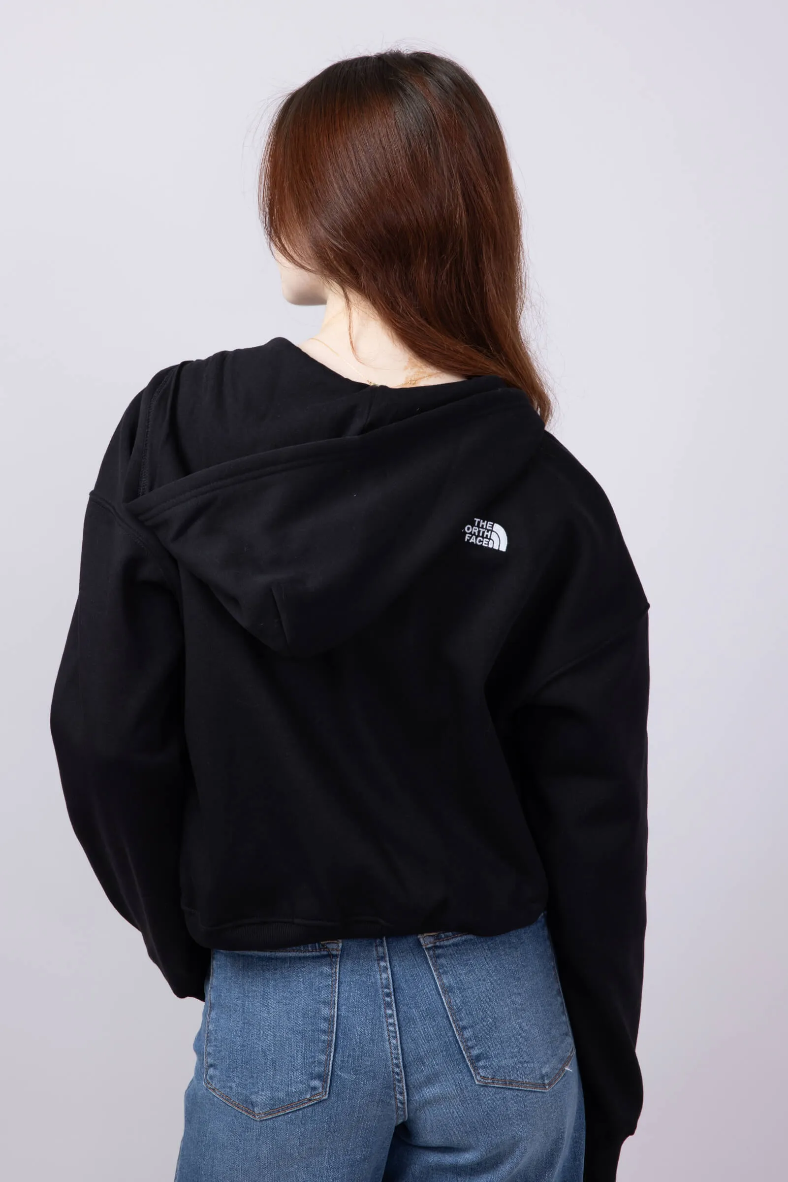 The North Face Evolution Full Zip Hoodie for Women in Black | NF0A8812-4H0