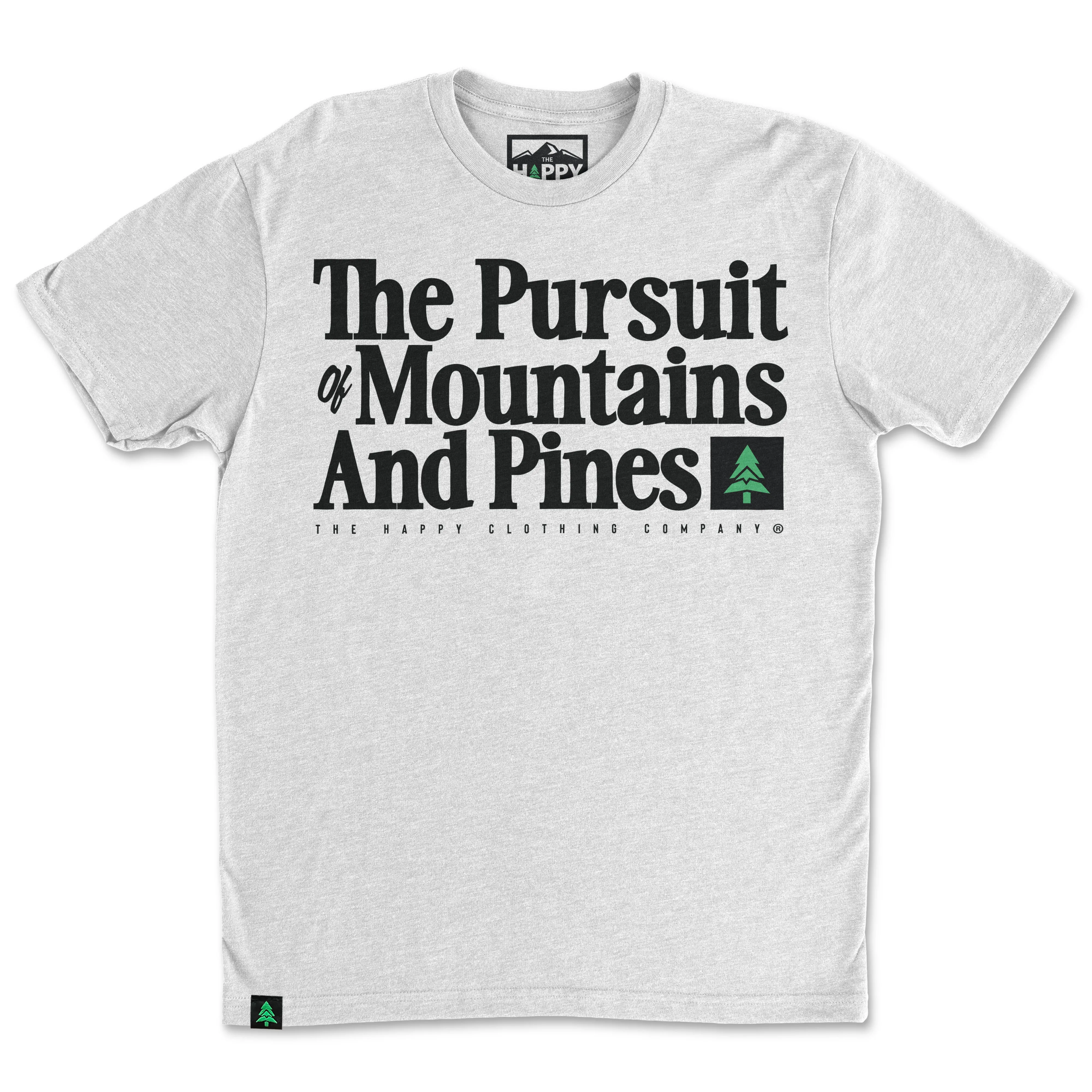 The Pursuit Of Mountains and Pines 'Trail Tee' | Lightweight Blend |