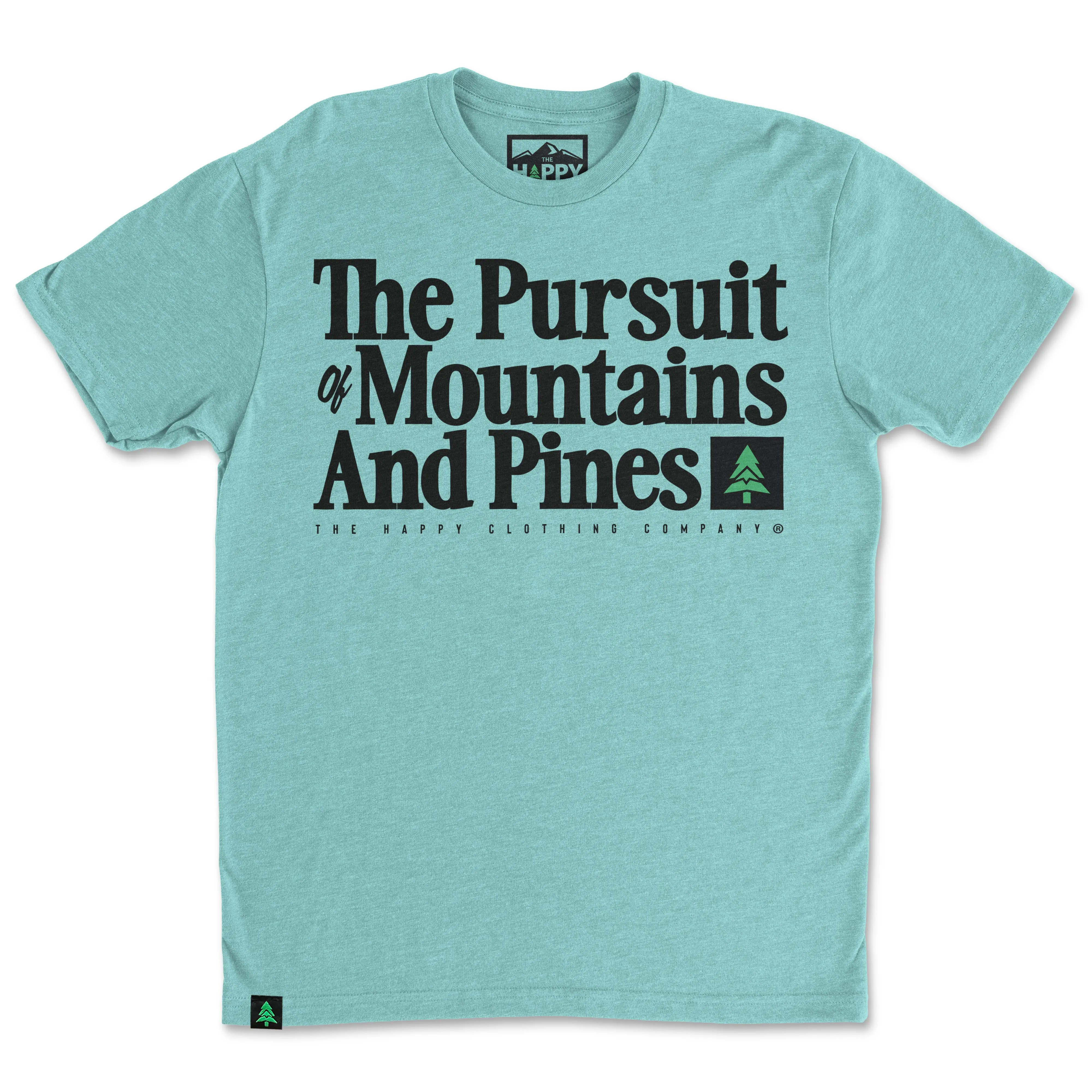 The Pursuit Of Mountains and Pines 'Trail Tee' | Lightweight Blend |