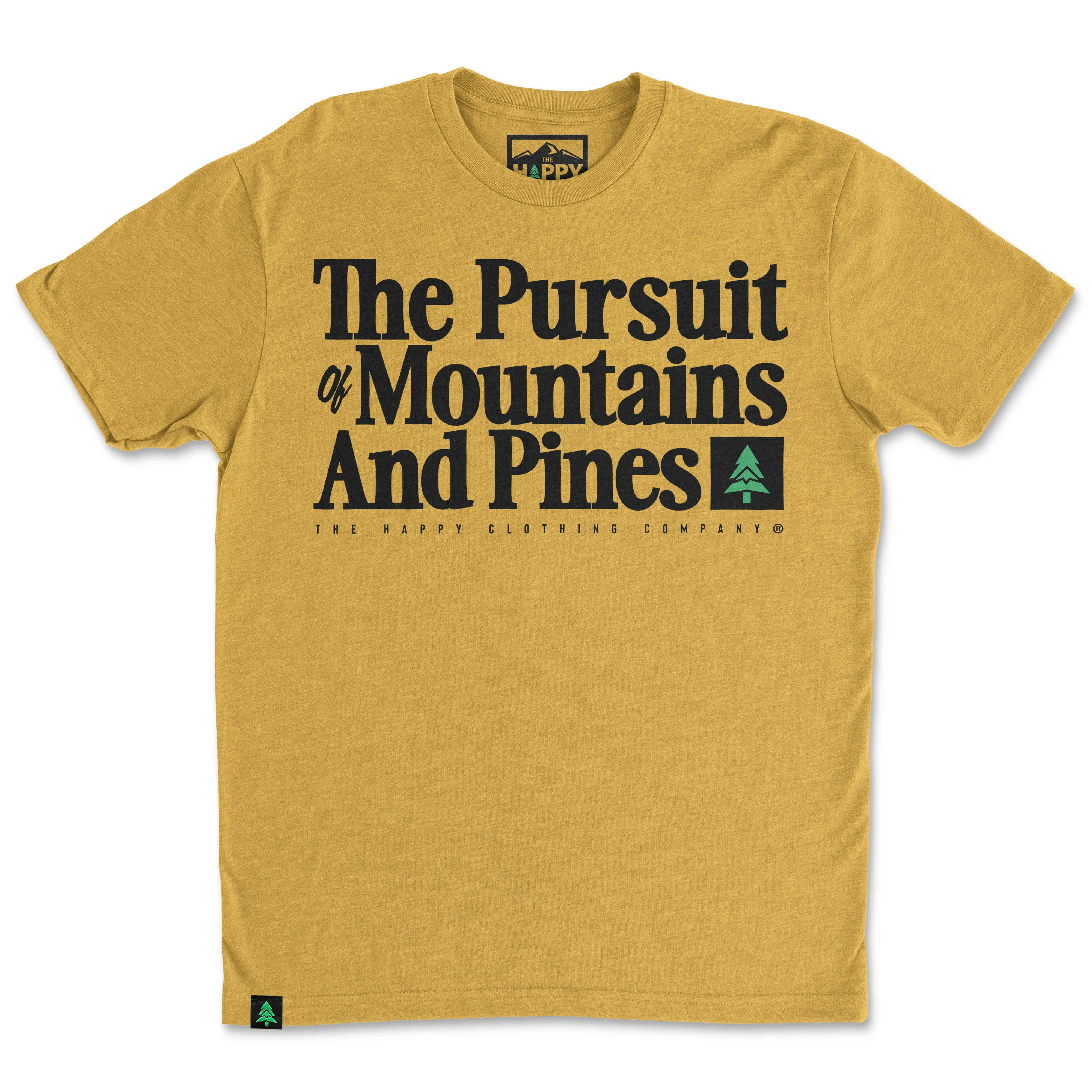 The Pursuit Of Mountains and Pines 'Trail Tee' | Lightweight Blend |