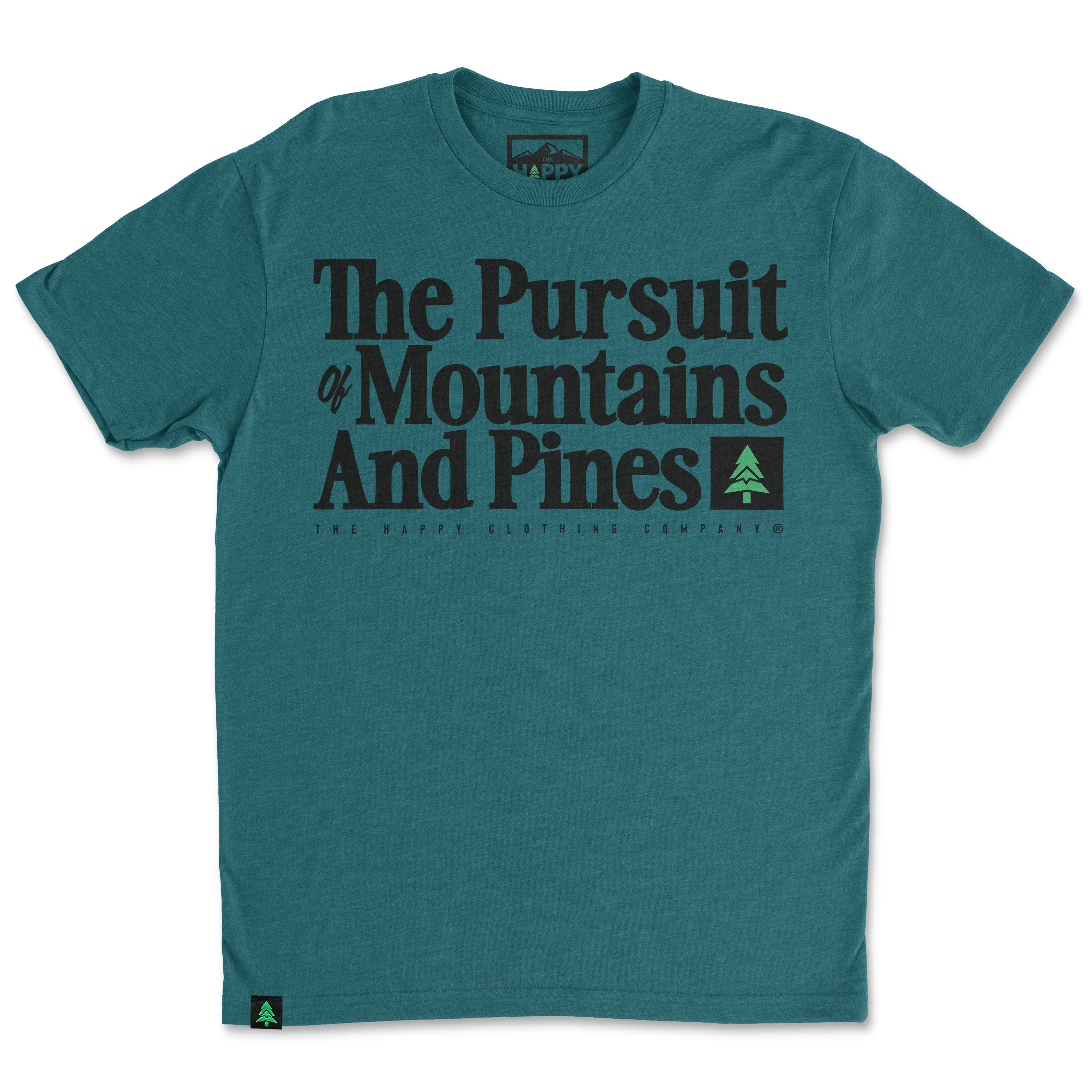 The Pursuit Of Mountains and Pines 'Trail Tee' | Lightweight Blend |