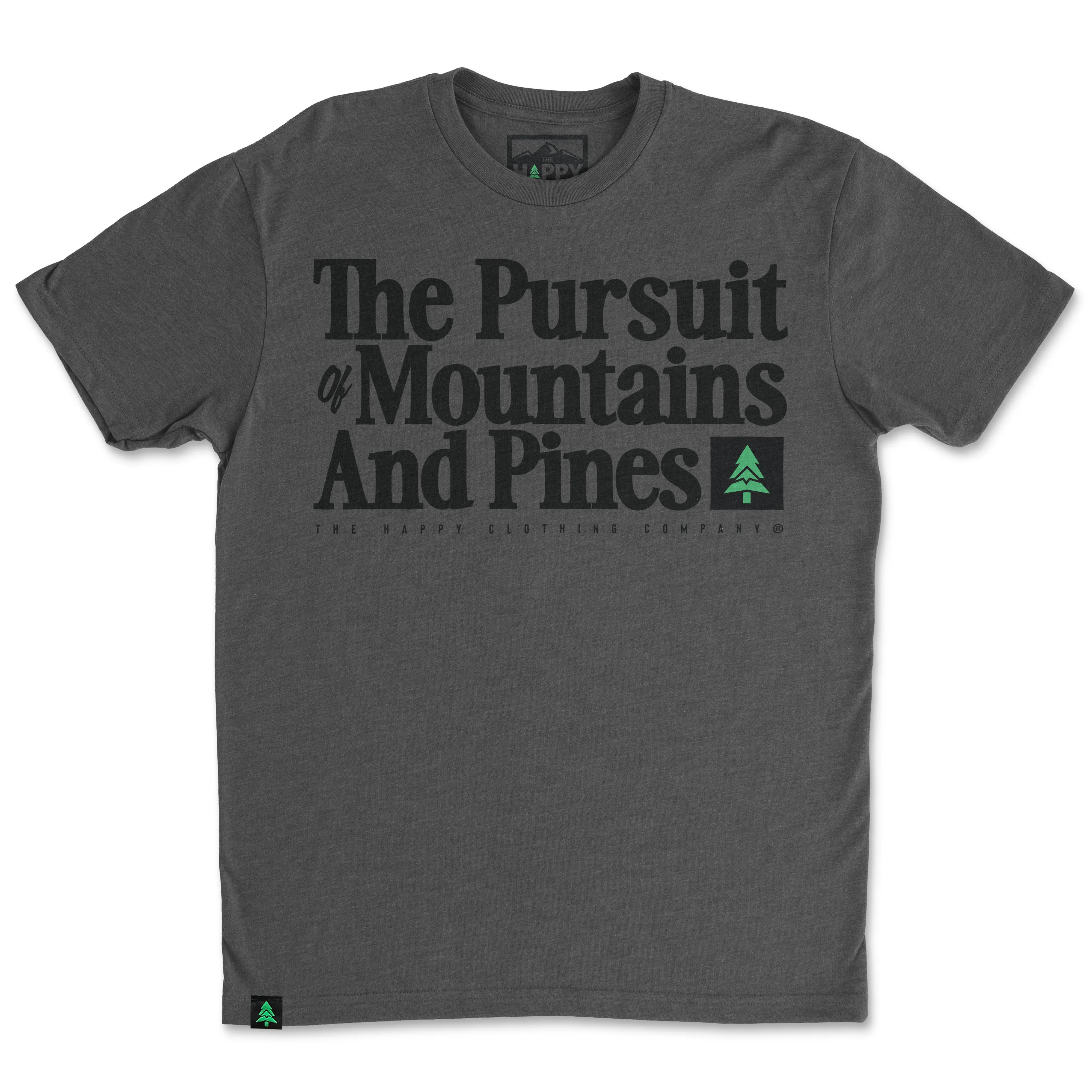 The Pursuit Of Mountains and Pines 'Trail Tee' | Lightweight Blend |