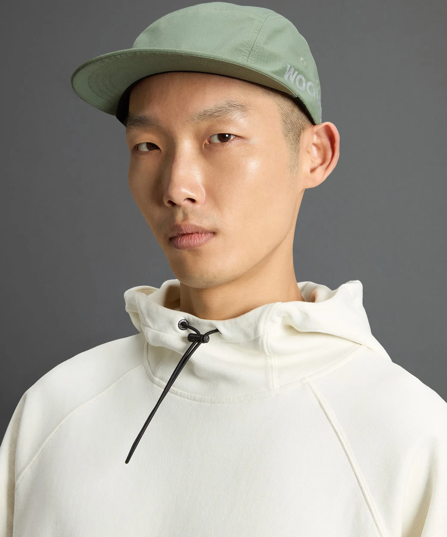 Todd Snyder x Woolrich 5-Panel Cap in Sage