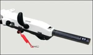 Tohatsu Multi-Function Tiller Handle For MFS25/30D- White (3VVW-63000-2)