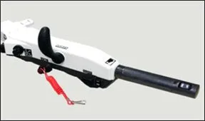 Tohatsu Multi-Function Tiller Handle For MFS25/30D- White (3VVW-63000-2)