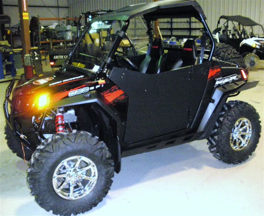 Trail Armor RZR 800, RZR 570, RZR 800 S, RZR XP 900, RZR 800 XC, RZR S 570 Door Debris Shields SLIMLINE