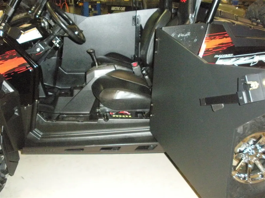 Trail Armor RZR 800, RZR 570, RZR 800 S, RZR XP 900, RZR 800 XC, RZR S 570 Door Debris Shields SLIMLINE