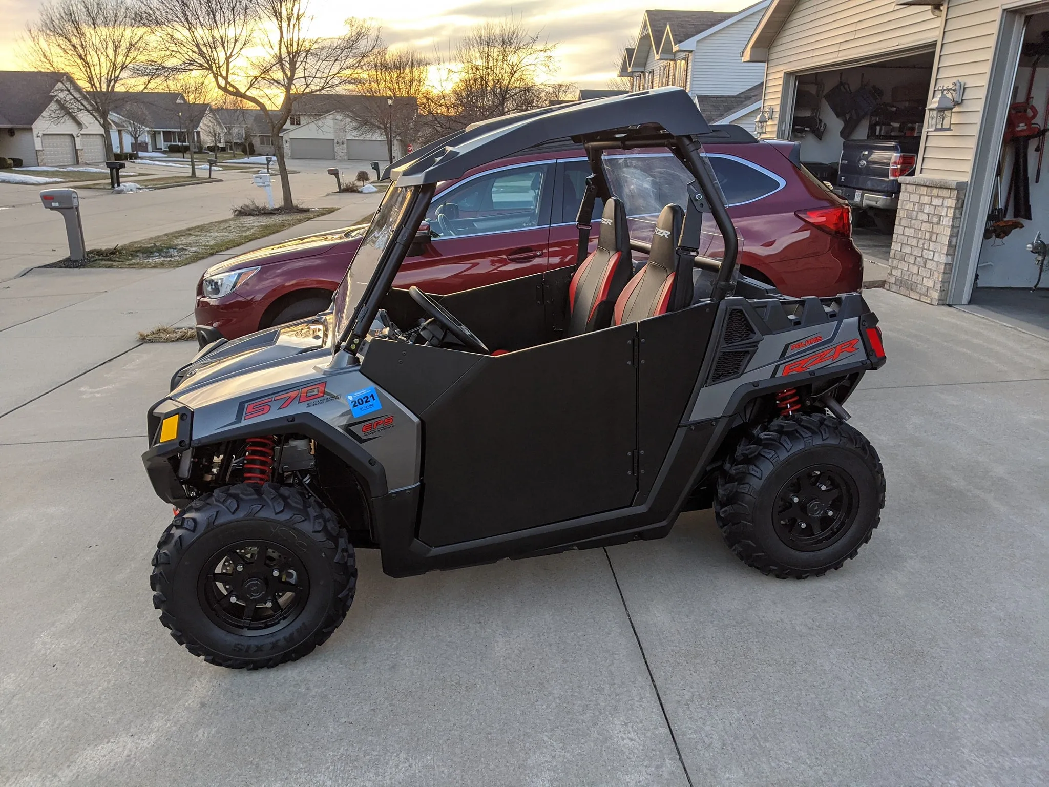 Trail Armor RZR 800, RZR 570, RZR 800 S, RZR XP 900, RZR 800 XC, RZR S 570 Door Debris Shields SLIMLINE