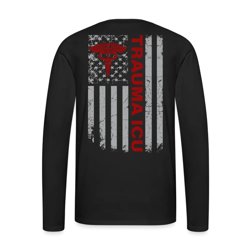 Trauma ICU Nurse  Men's Premium Long Sleeve T-Shirt