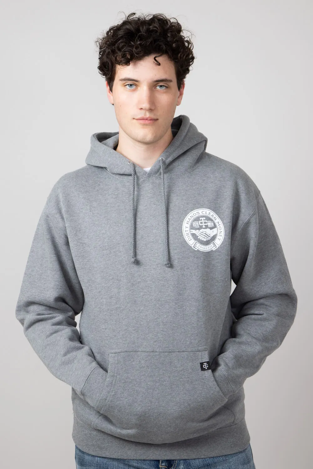 Troll Co. Haggler Hoodie for Men in Gun Metal Grey | TC1637-GUNMETAL