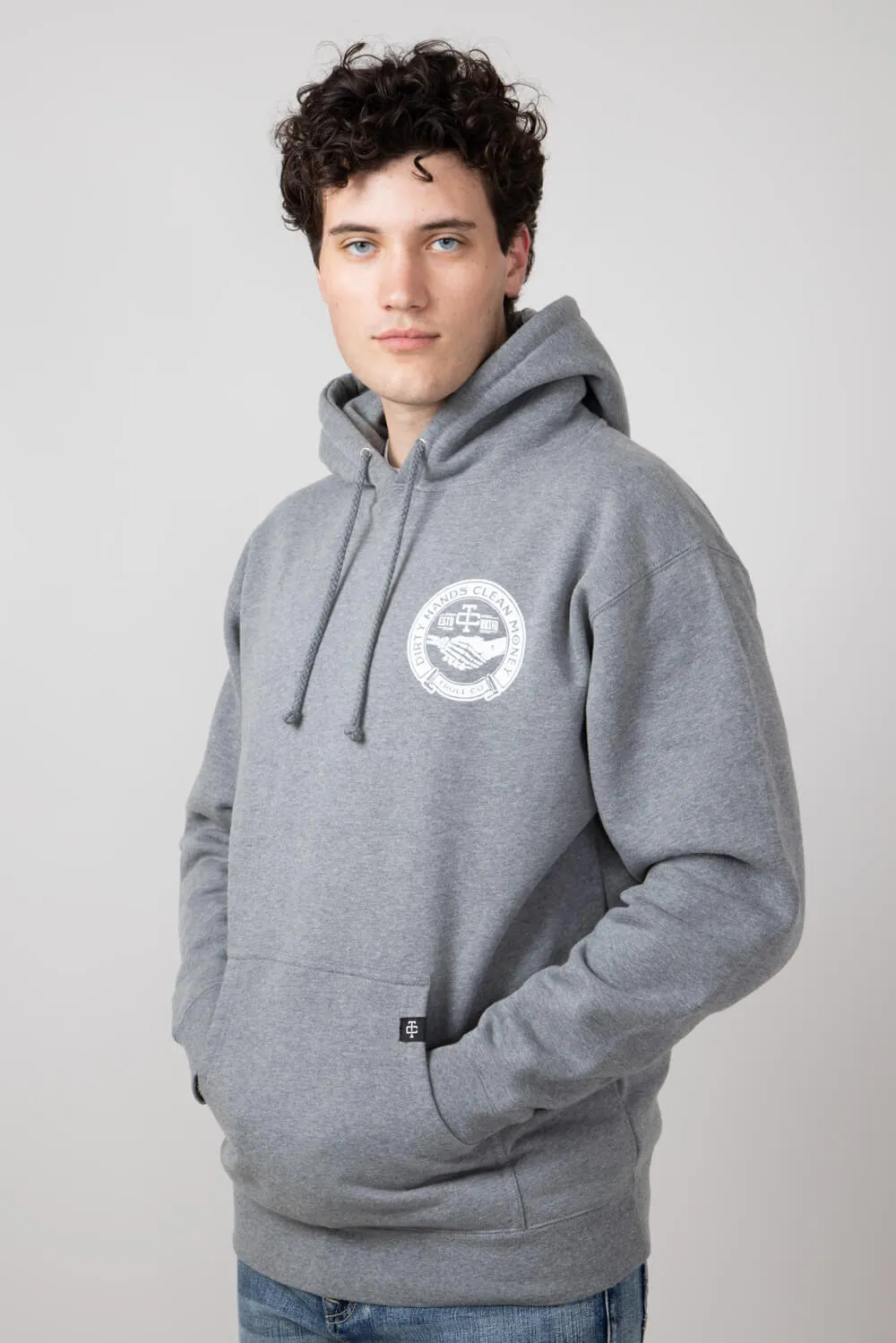 Troll Co. Haggler Hoodie for Men in Gun Metal Grey | TC1637-GUNMETAL