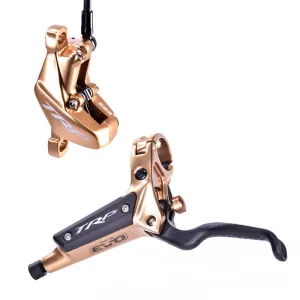 TRP DH-R EVO Disc Brake Caliper & Lever High Polish Gold Front or Rear or Pair