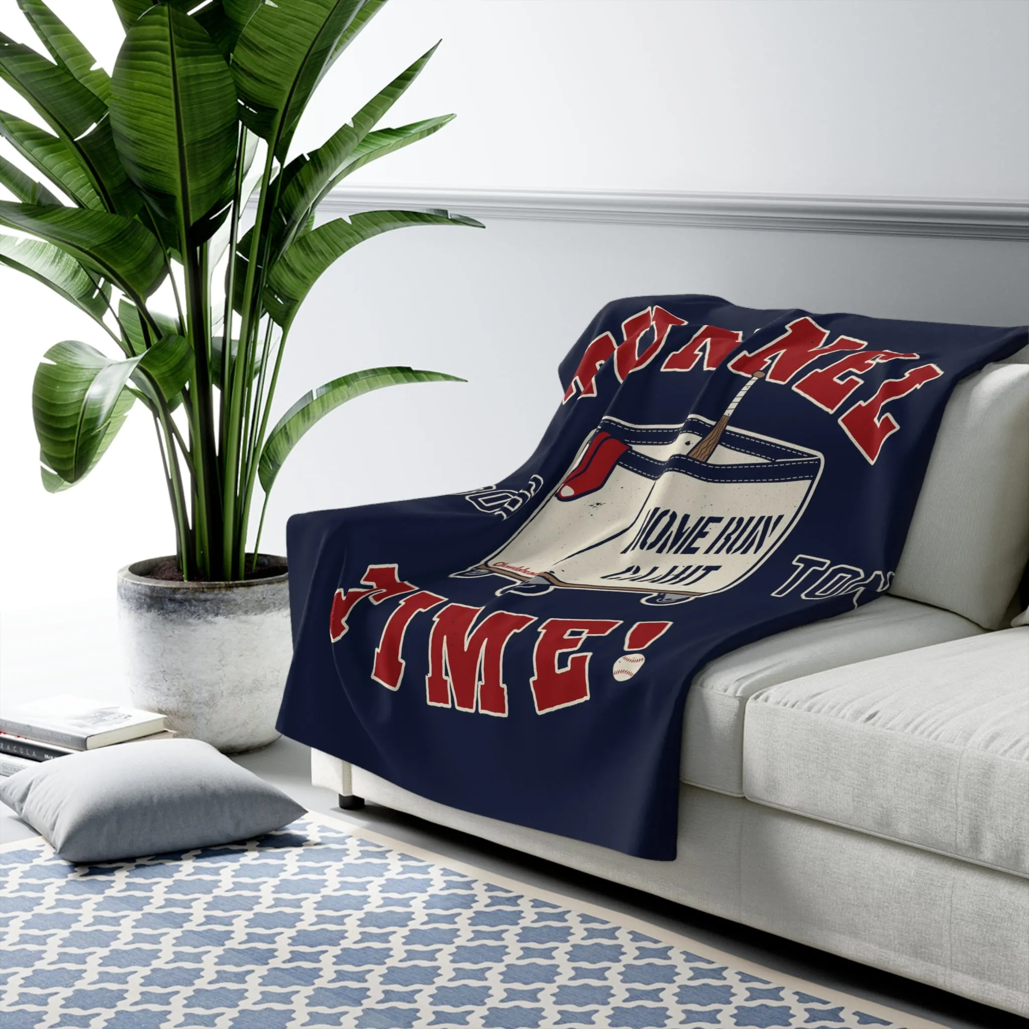Tunnel Time Sherpa Fleece Blanket