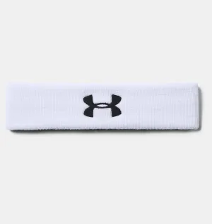 Under Armour Men's UA Performance Headband - White / Black - 100