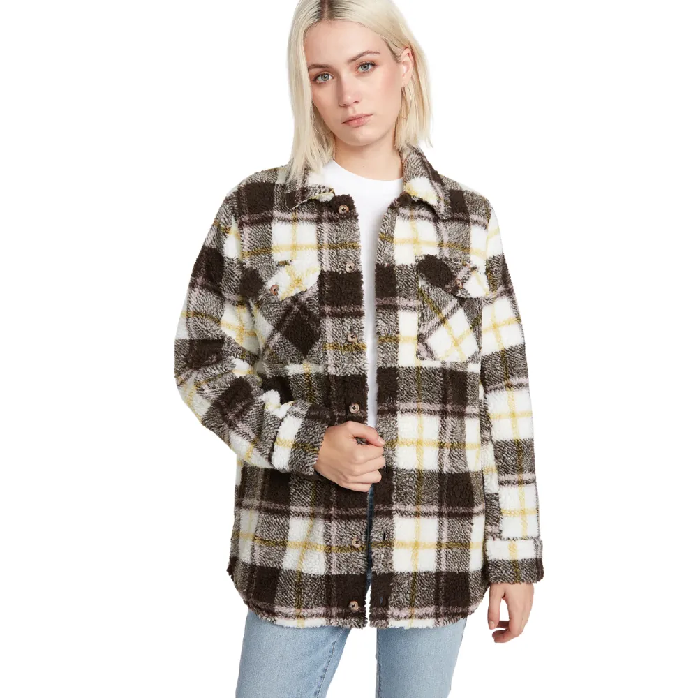 Volcom Womens Silent Sherpa Jacket