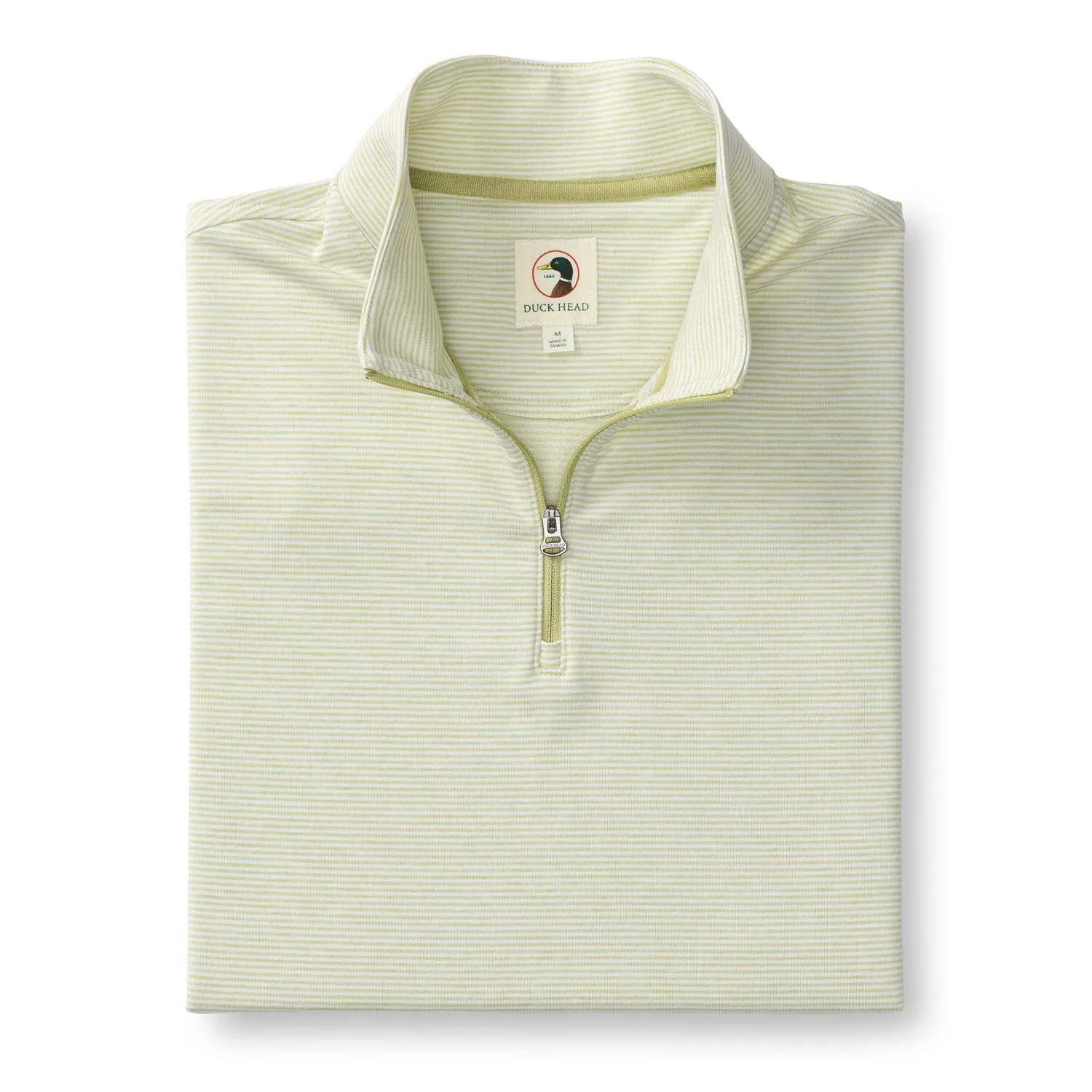 Wakeman Stripe Performance 1/4 Zip Pullover