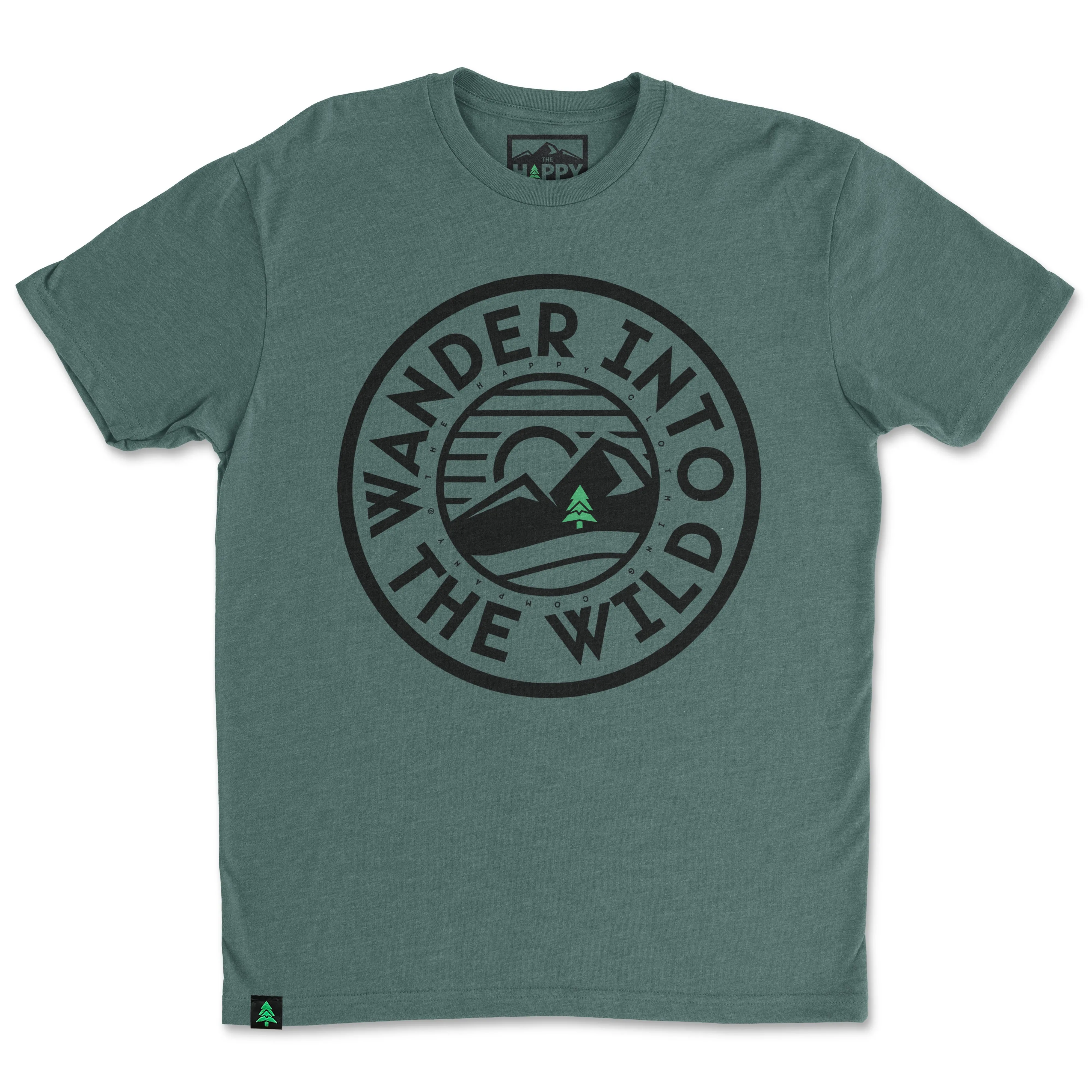 Wander Into The Wild 'Trail Tee' | Lightweight Blend |