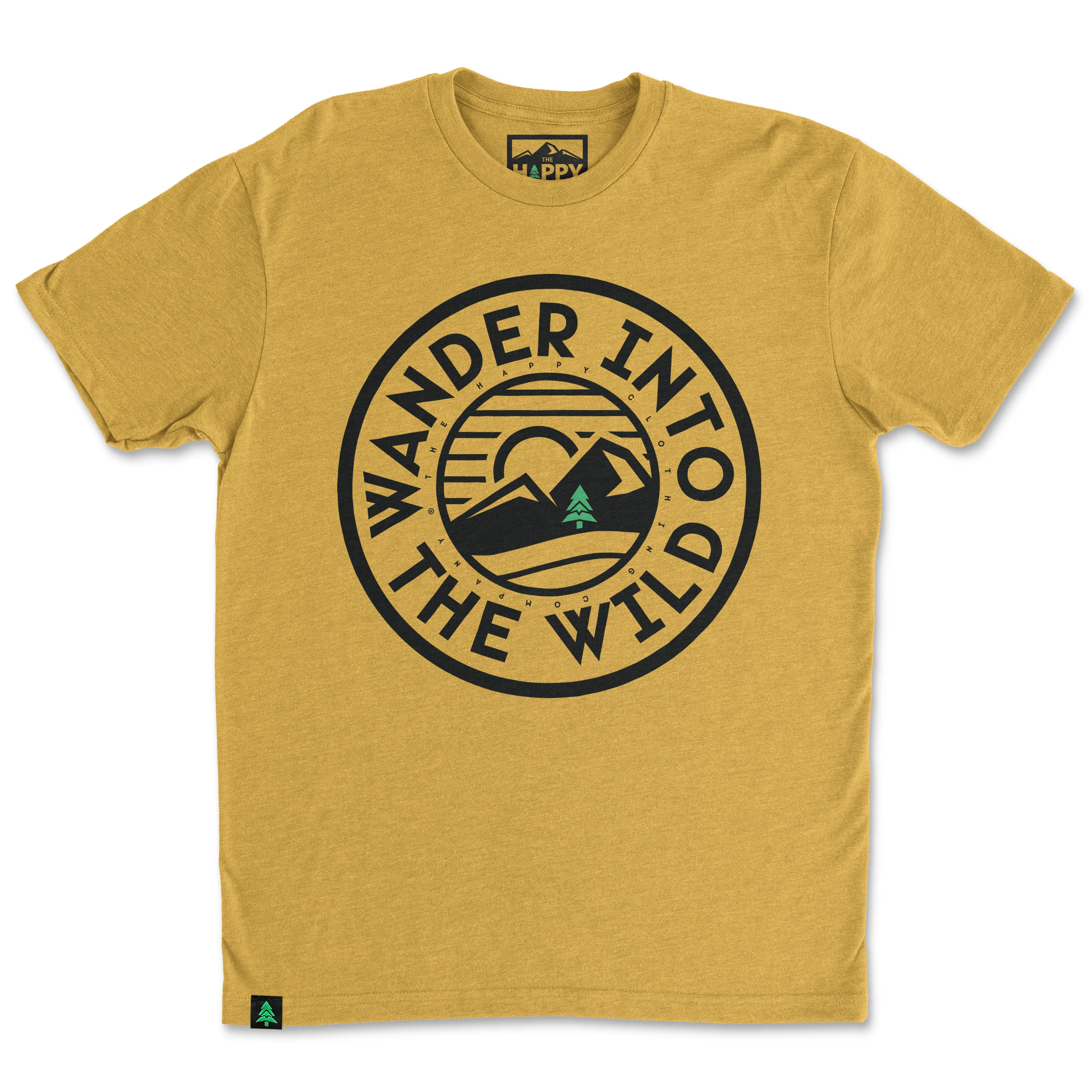 Wander Into The Wild 'Trail Tee' | Lightweight Blend |
