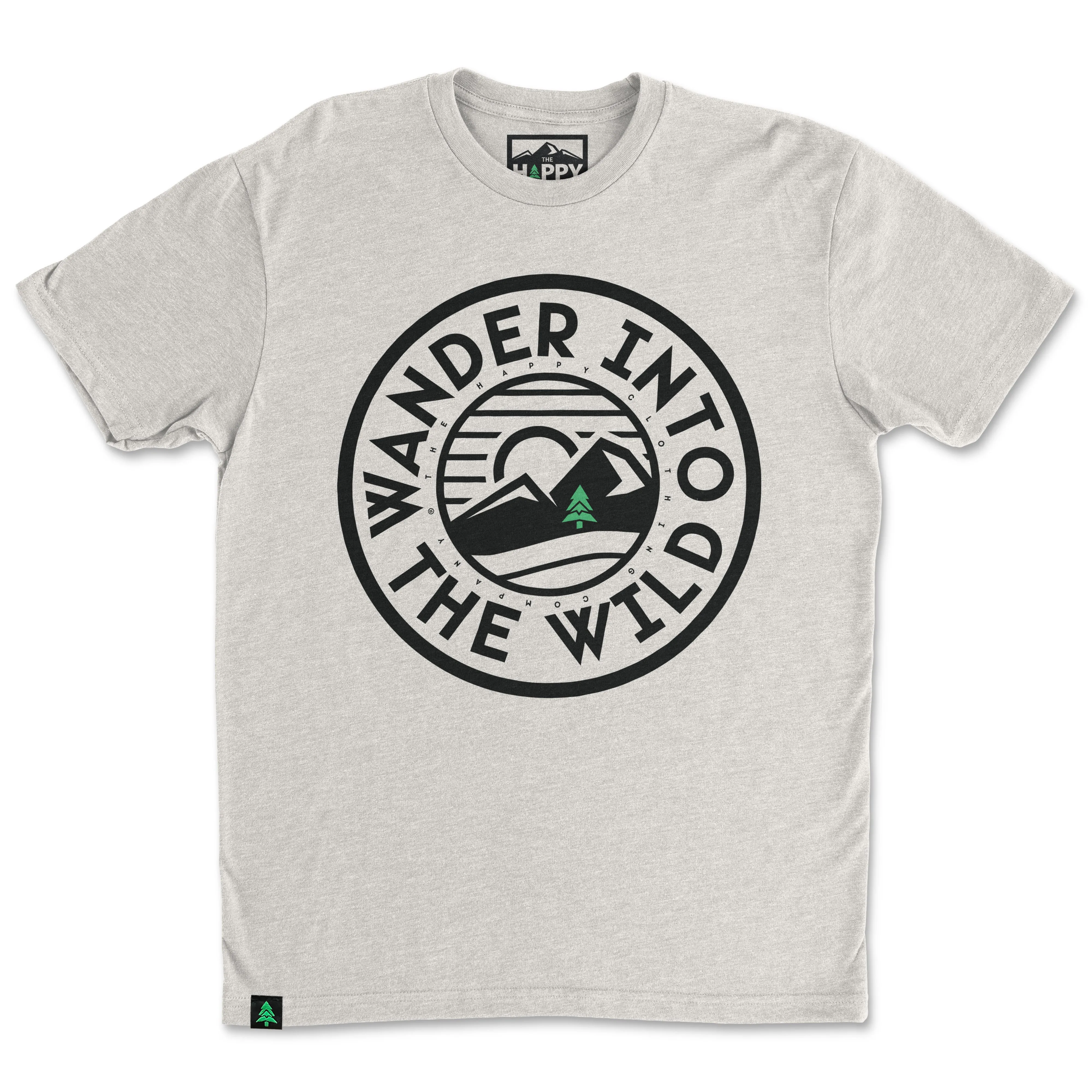 Wander Into The Wild 'Trail Tee' | Lightweight Blend |