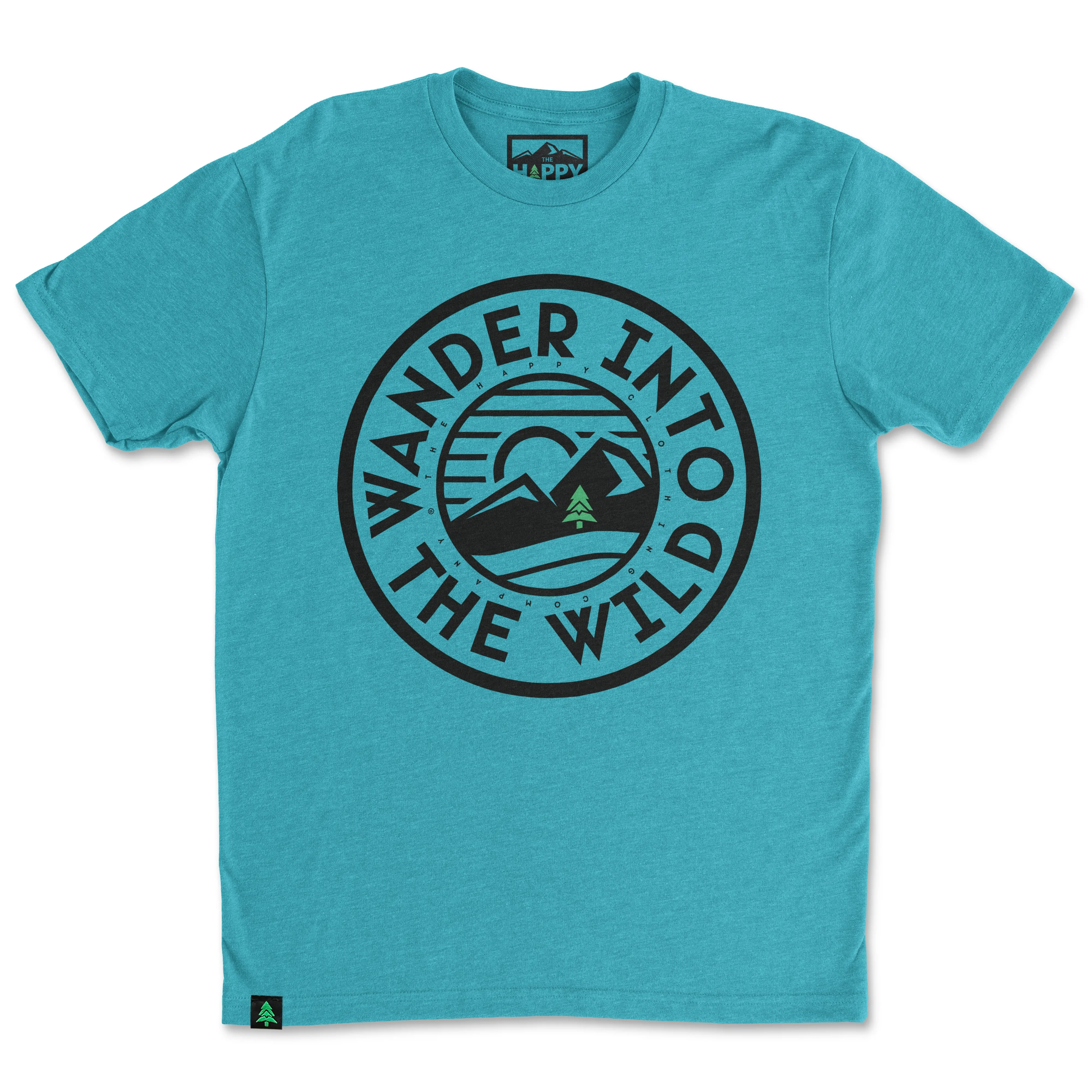 Wander Into The Wild 'Trail Tee' | Lightweight Blend |