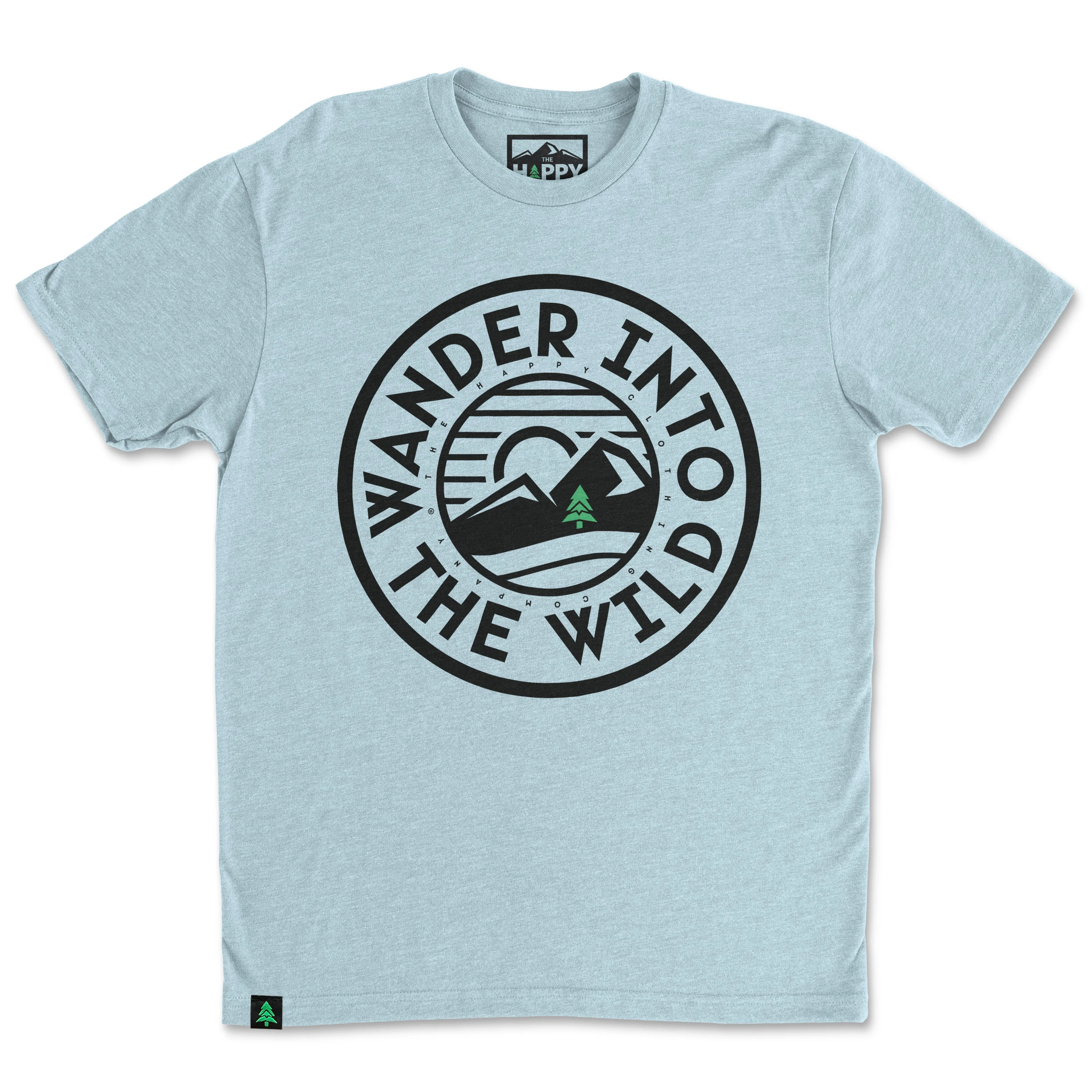 Wander Into The Wild 'Trail Tee' | Lightweight Blend |