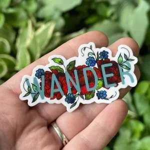 Wander Vinyl Sticker