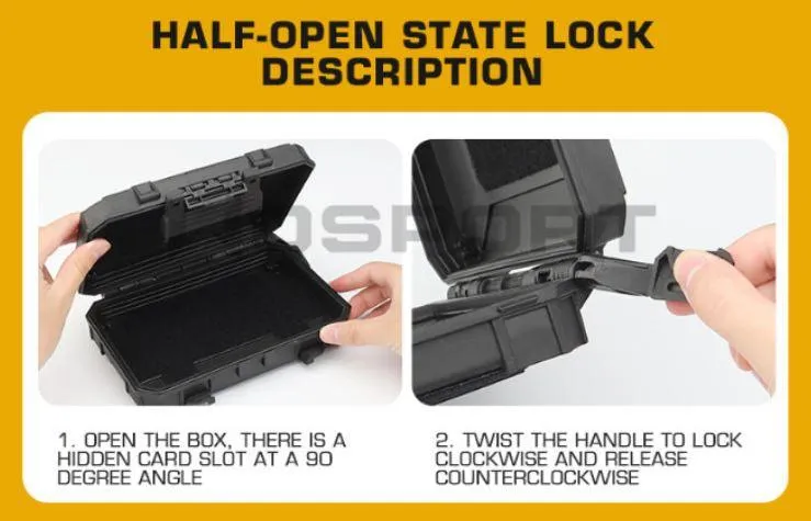 Waterproof Molle tactical gear case - MC