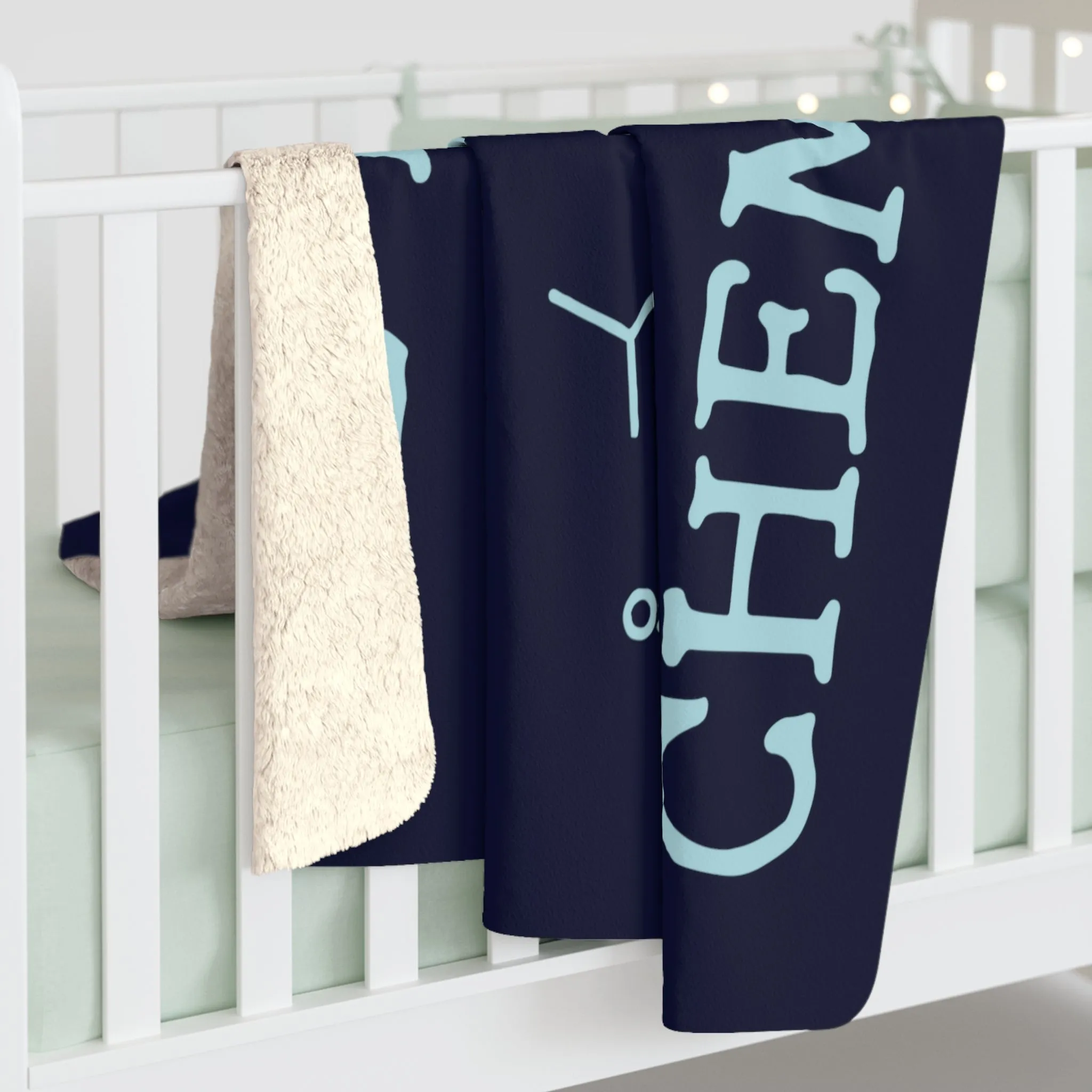 We Make Good Chemistry Sherpa Fleece Blanket