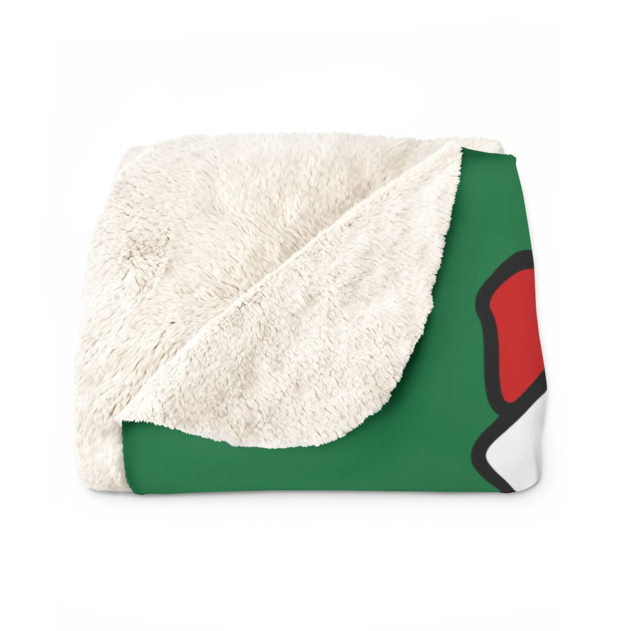 Wicked Jolly Sherpa Fleece Blanket