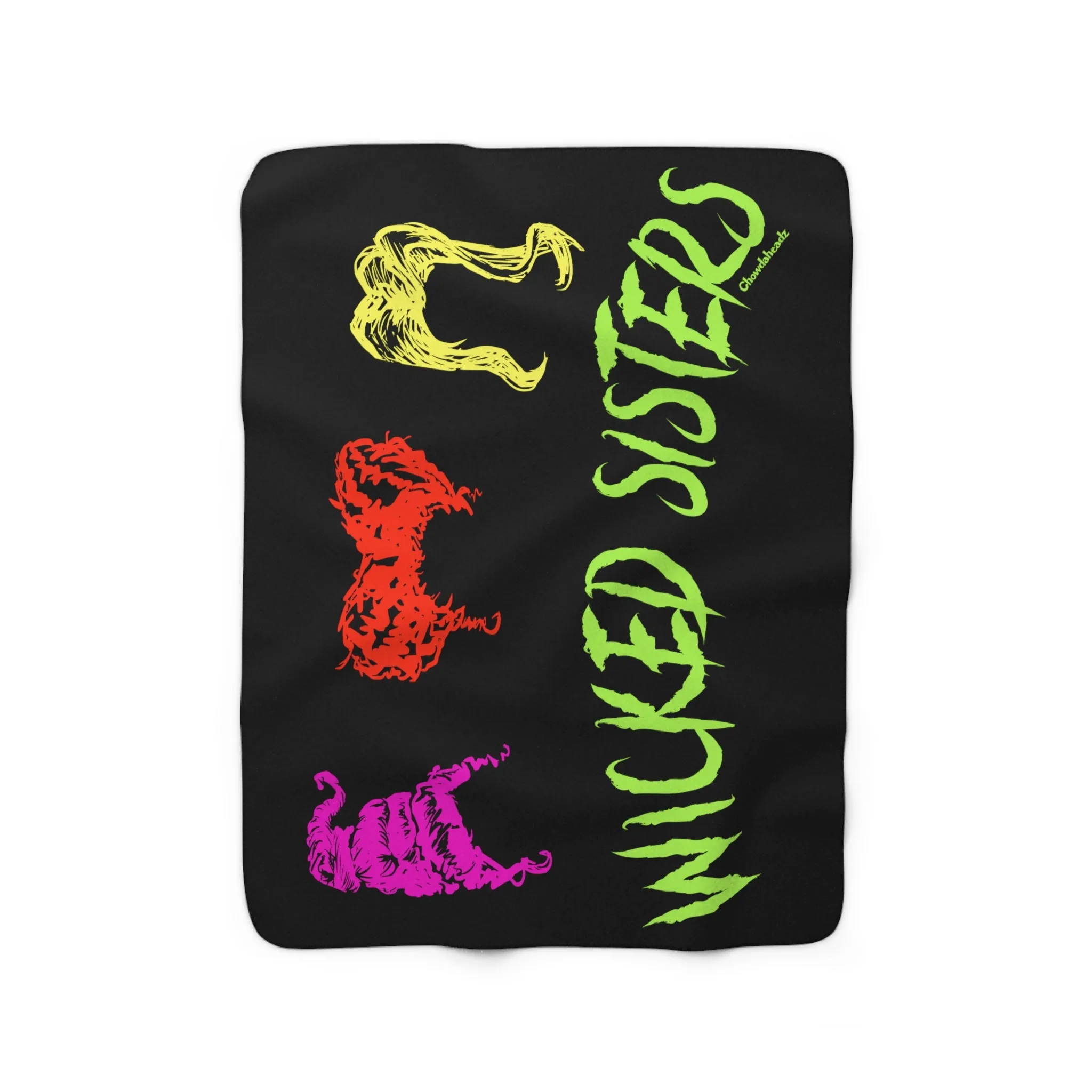 Wicked Sisters Sherpa Fleece Blanket