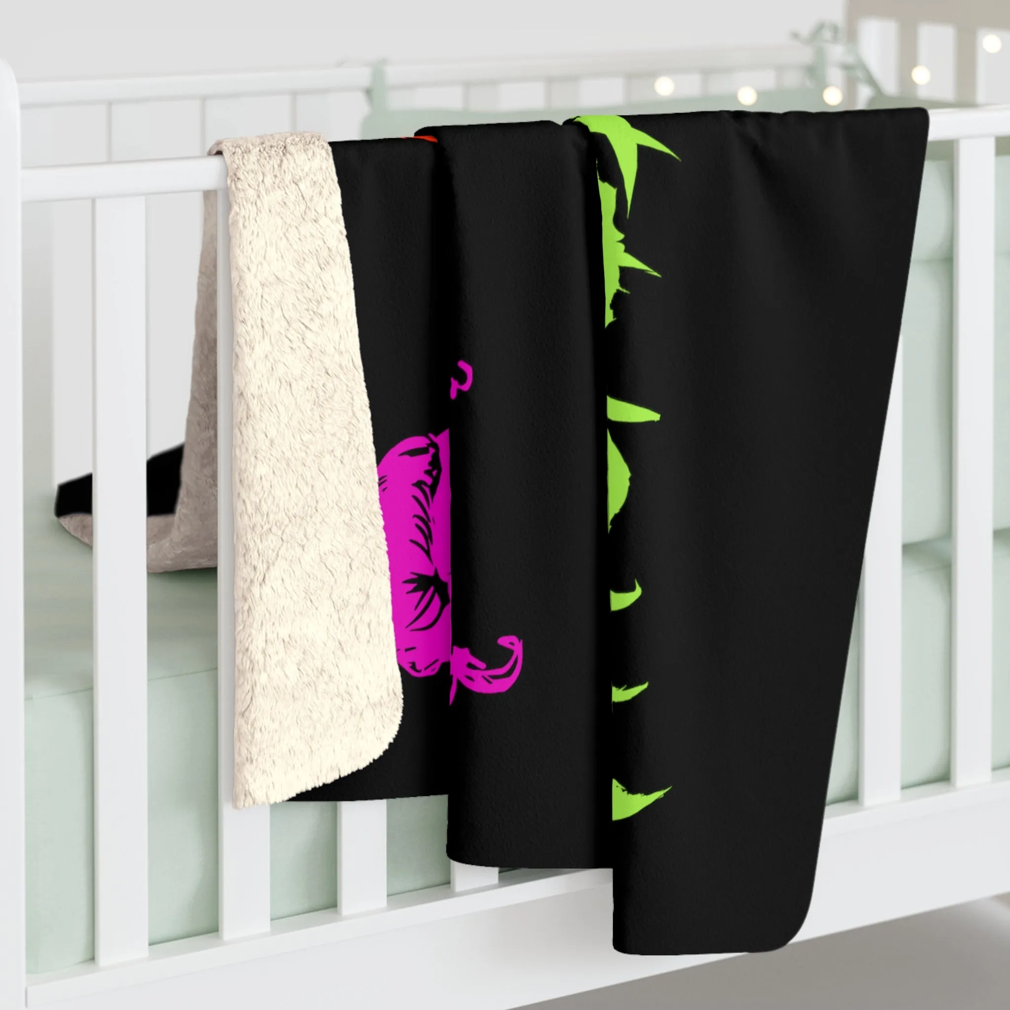 Wicked Sisters Sherpa Fleece Blanket