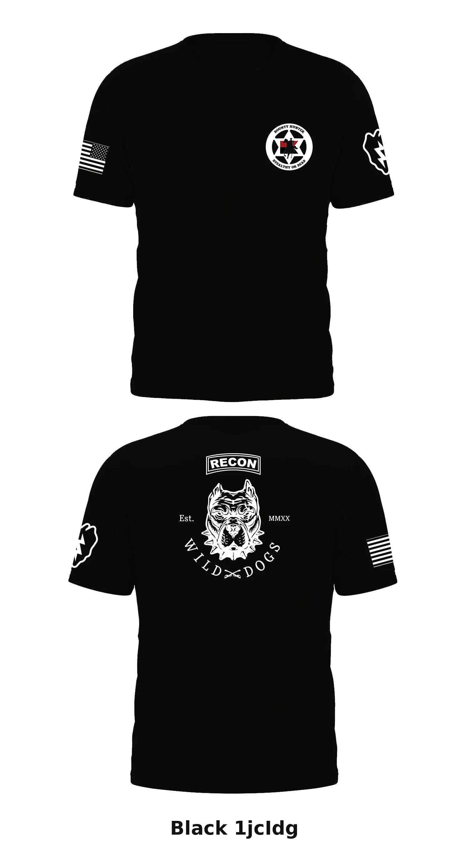 Wild dogs Store 1 Core Men's SS Performance Tee - 1jcIdg