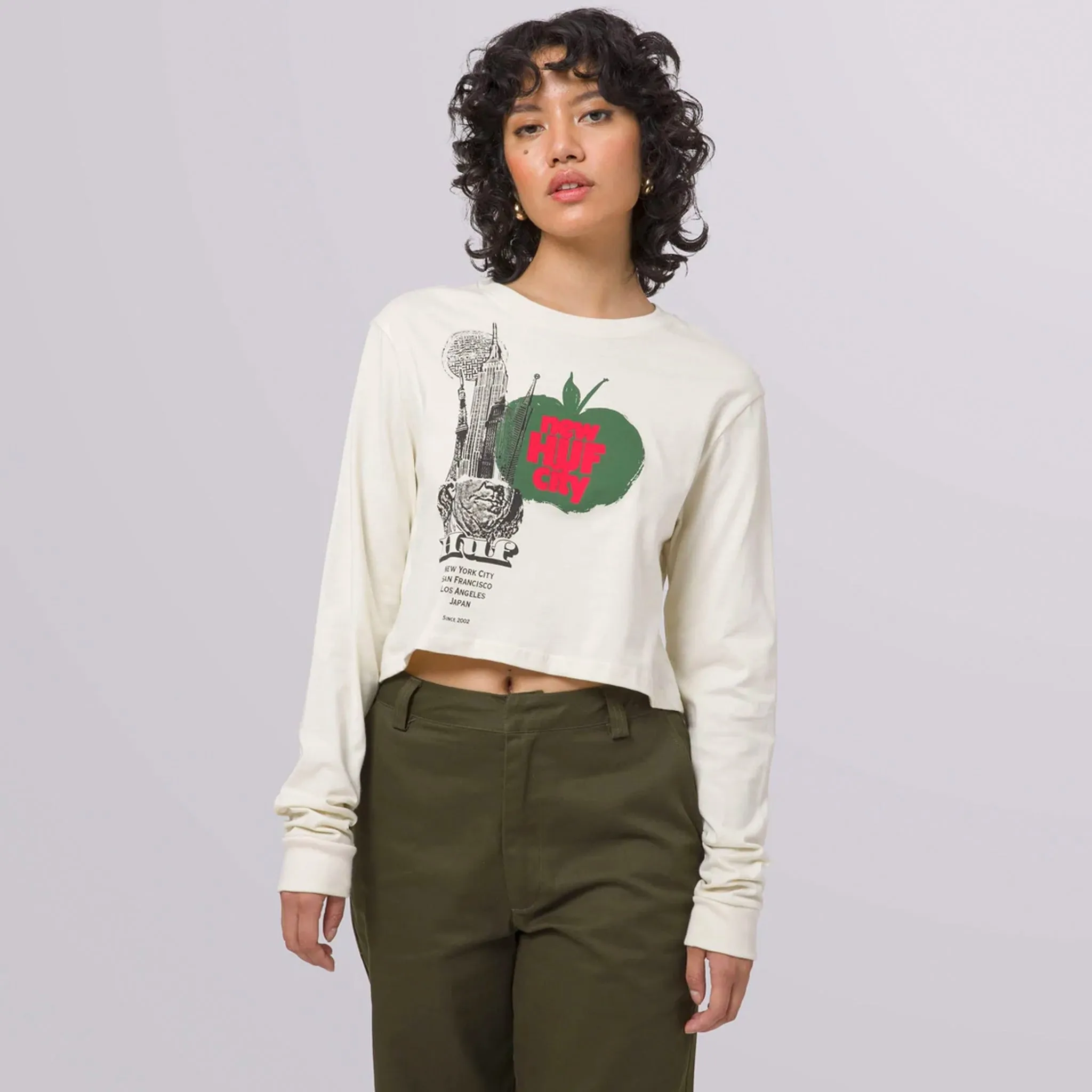 Women's City L/S Crop Tee